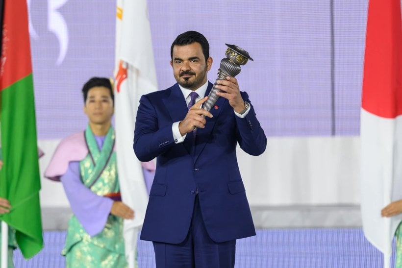 قطر تتسلم علم المجلس الأولمبي الآسيوي إيذانًا بانطلاق التحضير للدوحة 2030 قطر تتسلم علم المجلس الأولمبي الآسيوي إيذانًا بانطلاق التحضير للدوحة 2030